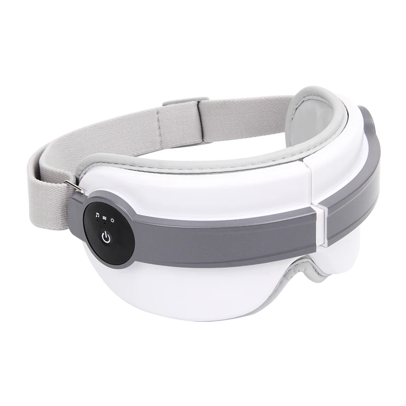 Factory Wholesale 6D Smart Electric Wireless Foldable Heating Vibration Built-in battery Rechargeable Eye massager