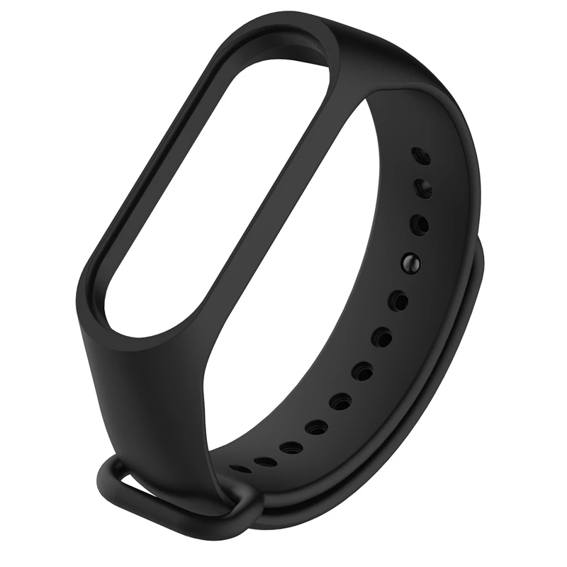 Ремешок сменный силиконовый для Xiaomi Mi Band 4, спортивный браслет для Mi Band 4 3/4