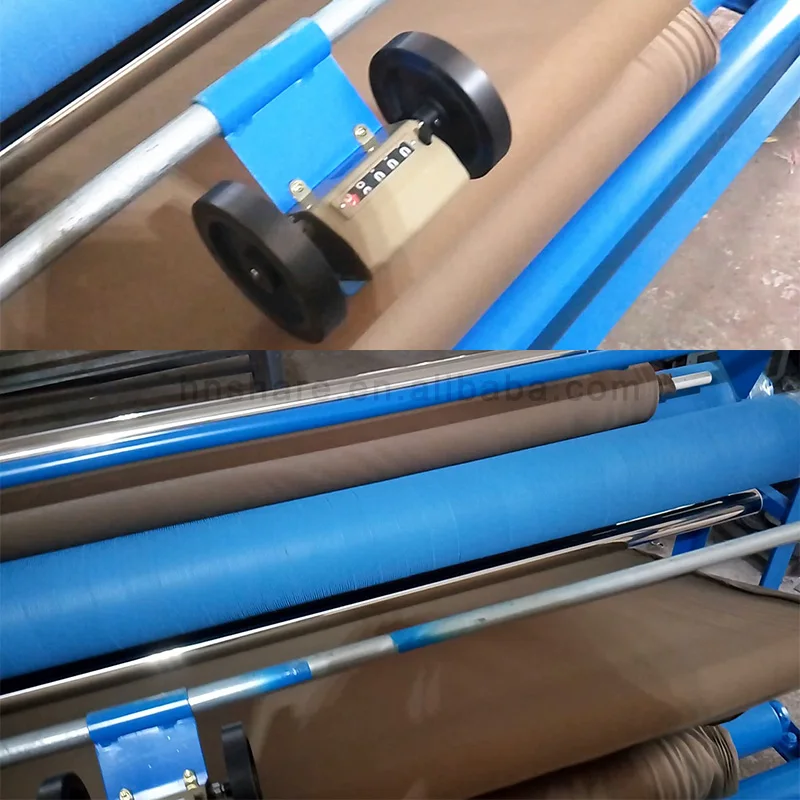 Textile automatic fabric rolling inspection machine cloth measuring machine