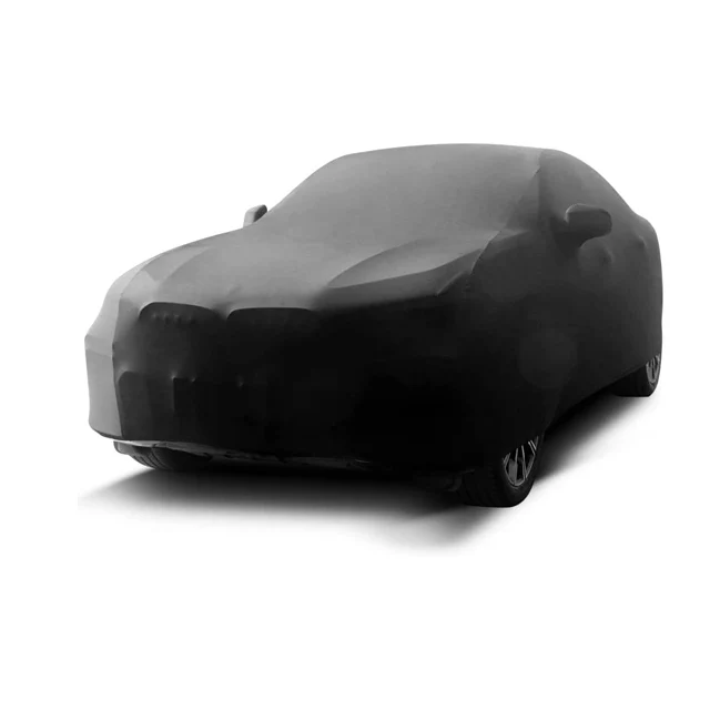 Dust-Proof Stretch Velvet Full Car Cover For Underground Garage Indoor Car Cover For BMW
