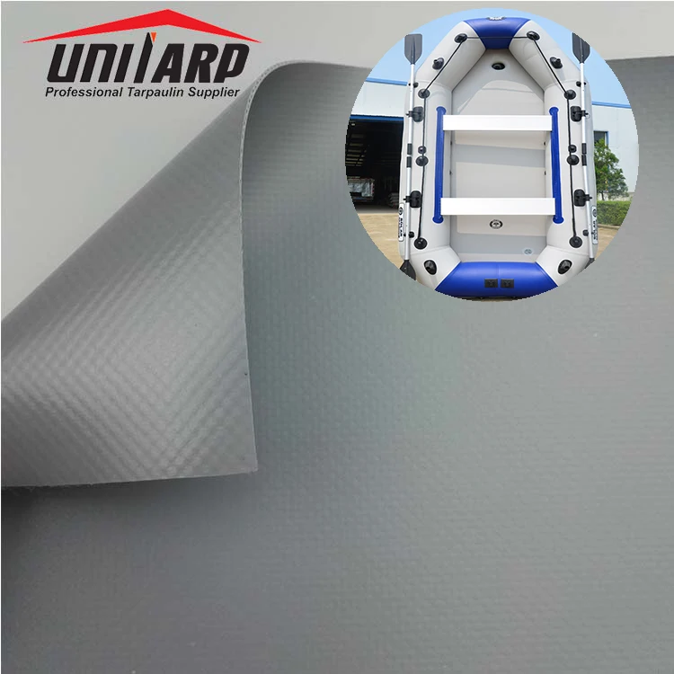1000D 28*26 1100gsm 850gsm dark blue grey yellow PVC coated tarpaulin for inflatable boat
