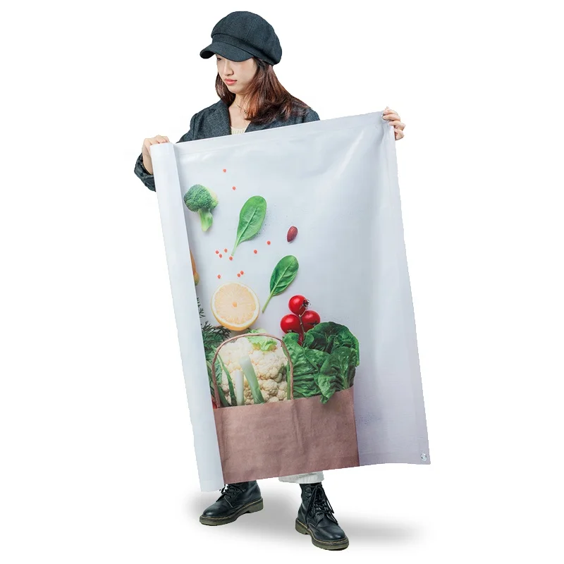 Custom Digital Printing Vinyl  mesh banner Full Color Printed  Advertising  mesh  Banner with Grommets