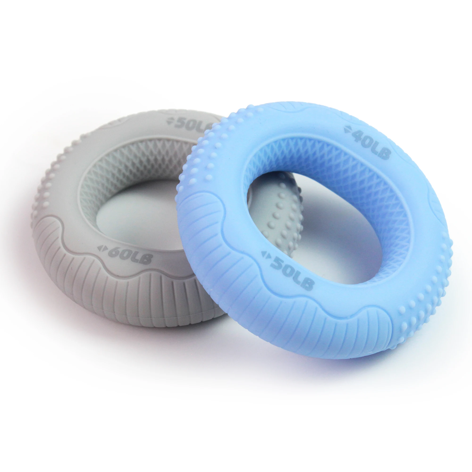 Double strength silicone Finger Trainer Exercise Muscle Workout Gym Fitness Hand Grip Strengthener