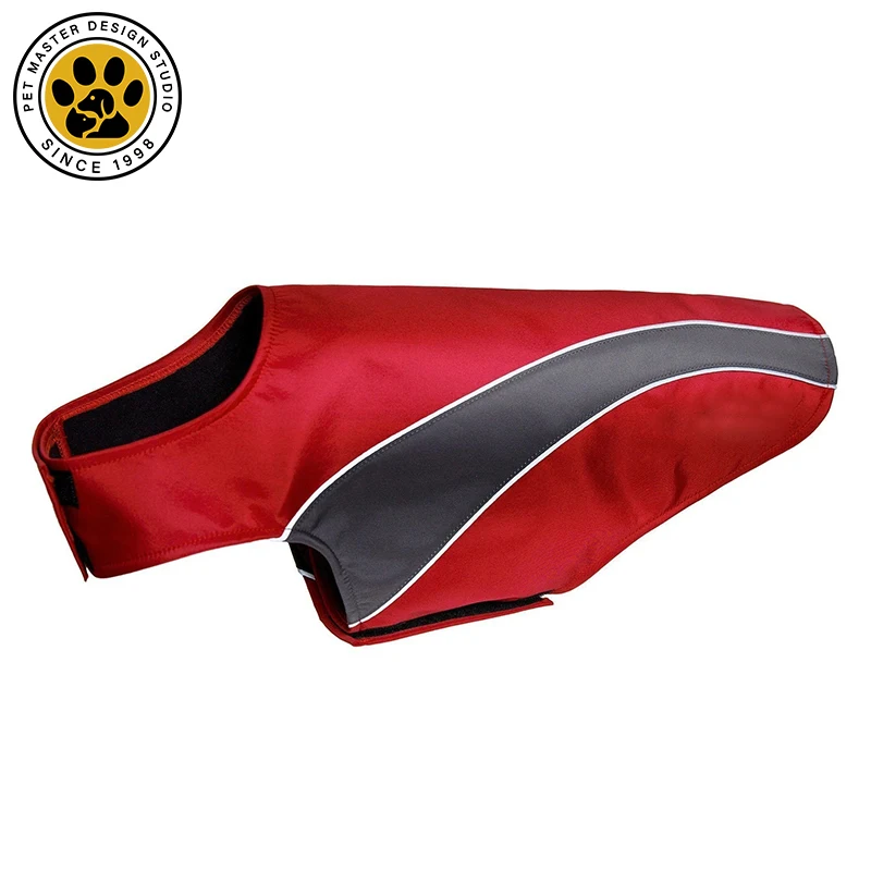 SinSky Customized Pet Dog Coat Neoprene Insulated Dog Clothes Reflective Soft-Shell Neoprene Performance Dog Coat