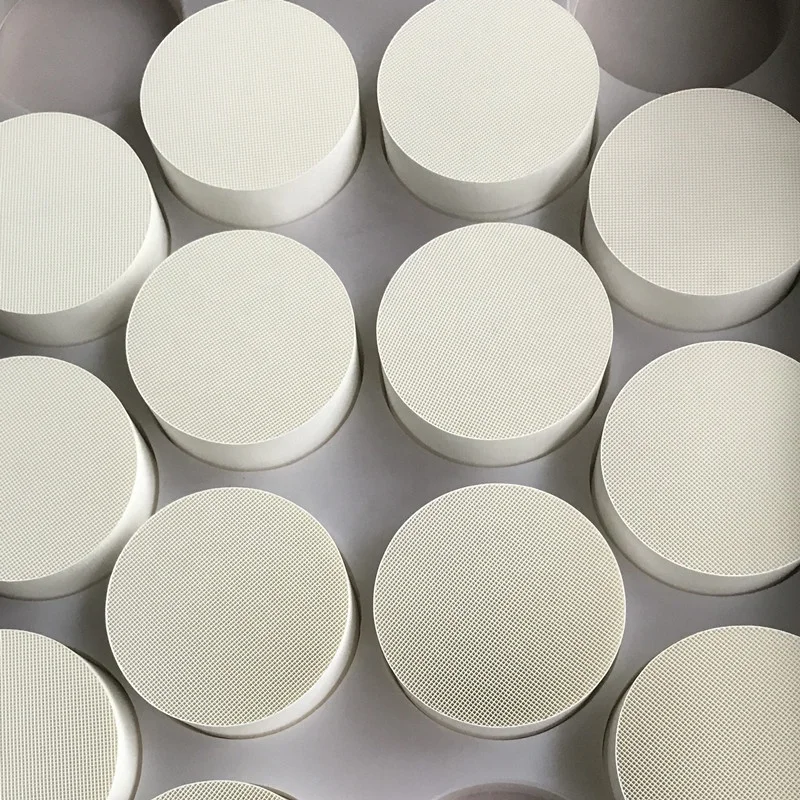 93mm Industrial Use Catalytic Converter Honeycomb Ceramic Cylinder for Ventilation System