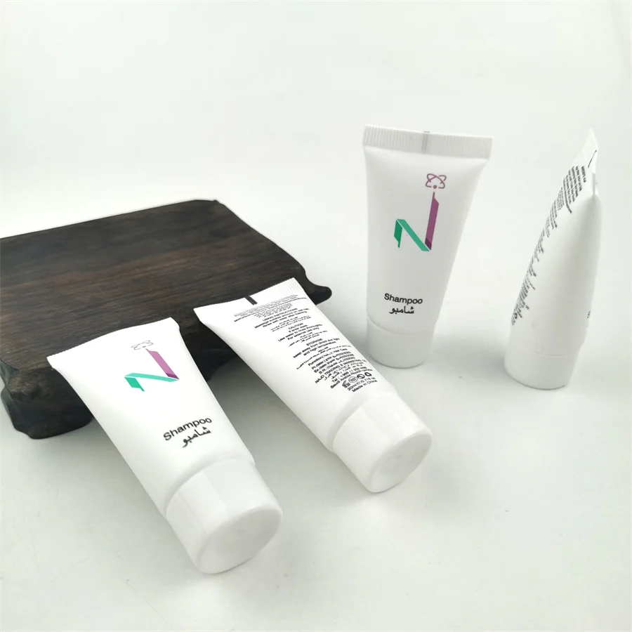 custom empty 100 ml lotion gel /facial wash squeeze tube cosmetic tube plastic packaging shampoo hotel soft tube