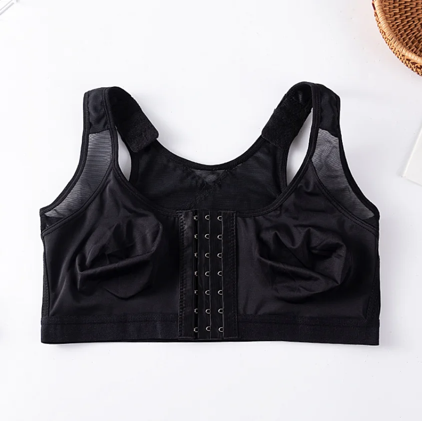 post surgery bra wire free front closure sports bra stylish full coverage push up bra for women