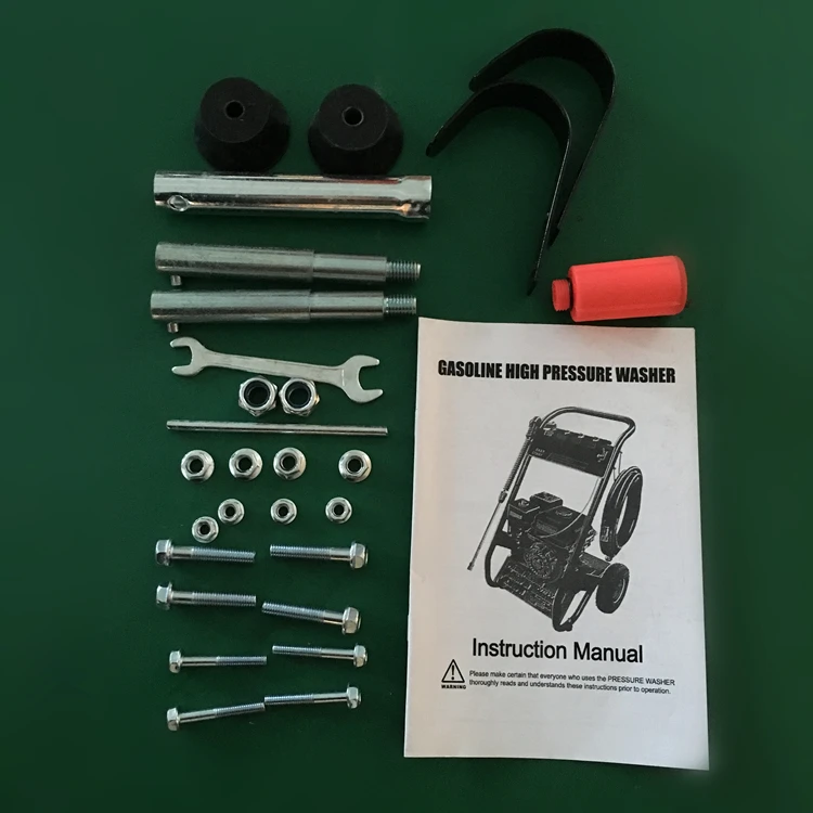 Power Value 2 stroke Gasoline engine 2200PSI 150bar power washer high pressure, Portable high pressure car washer