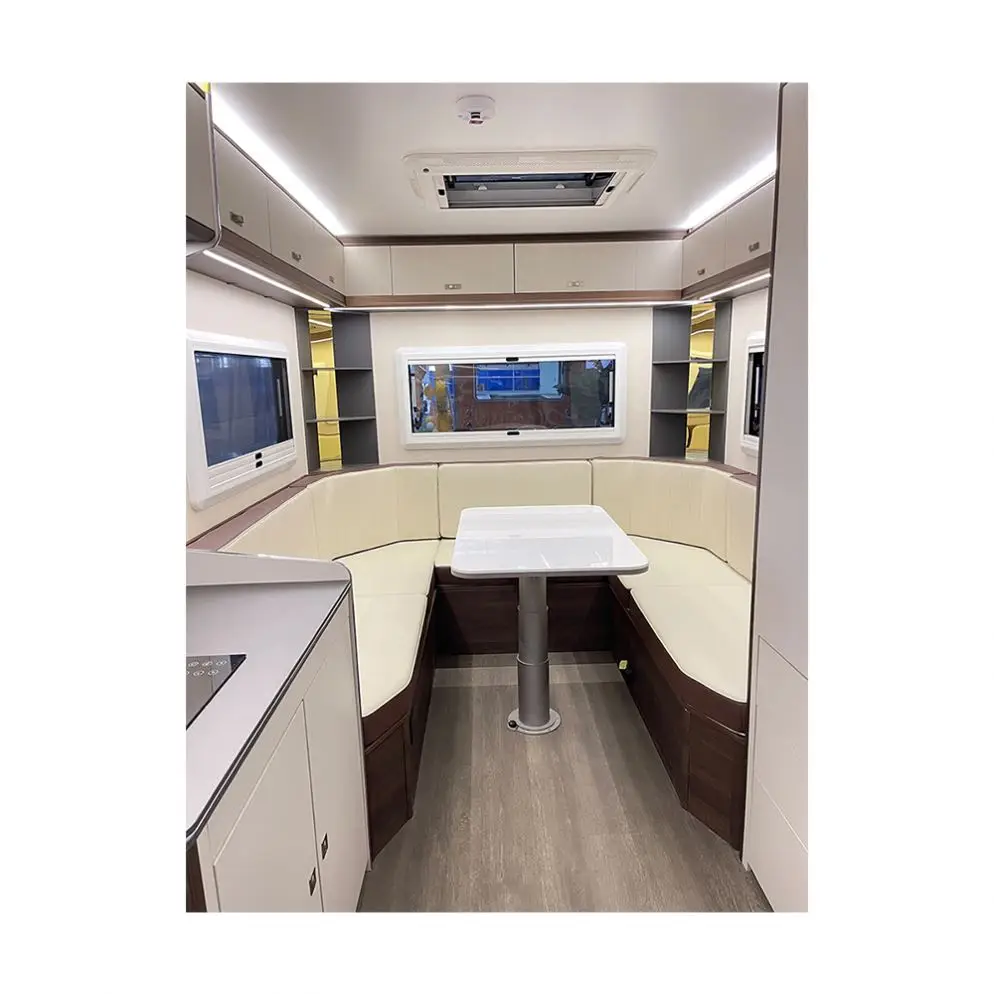 Camper Trailer Caravan Camper For Family Luxury Rv Caravan Homes Off Road Mobile House Travel Trailer for sale
