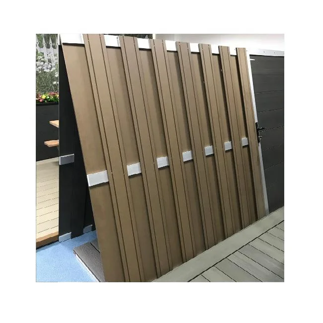 Оптовая продажа регулируемое ограждение из ДПК для сада