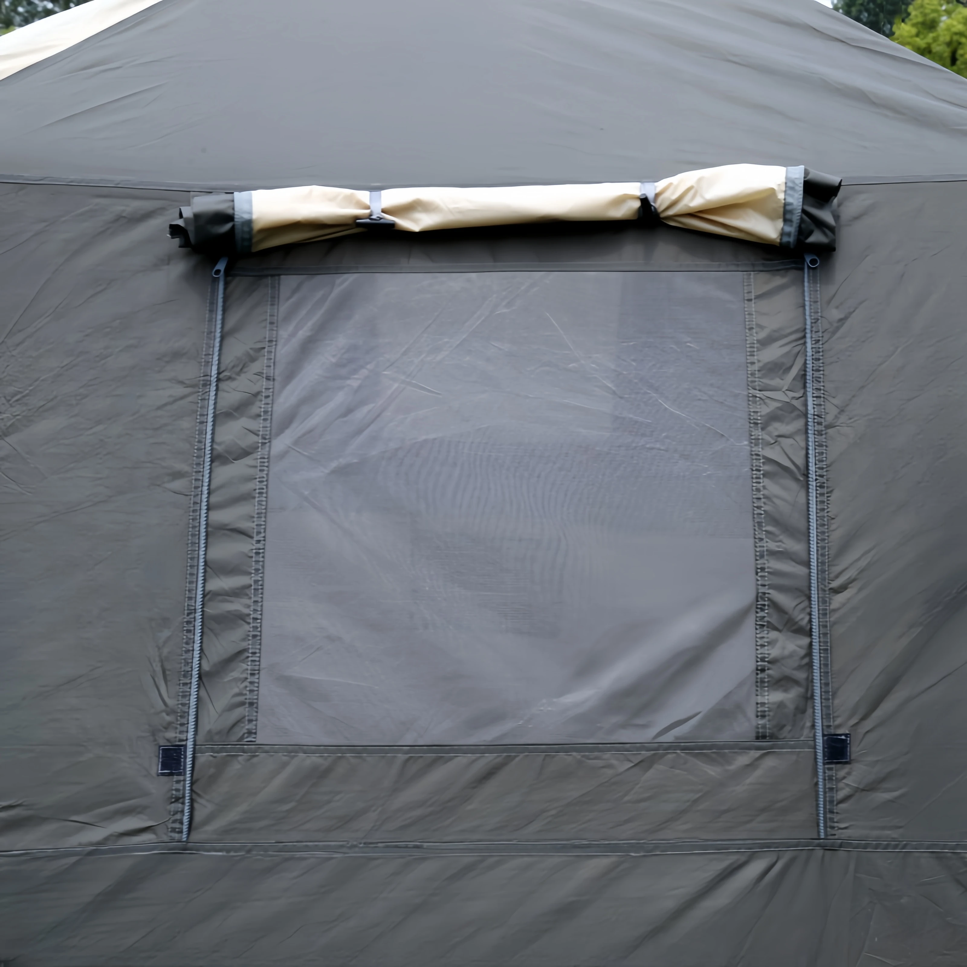 YOLO era pop up opening two lays 4 seasons waterproof camping tent for family