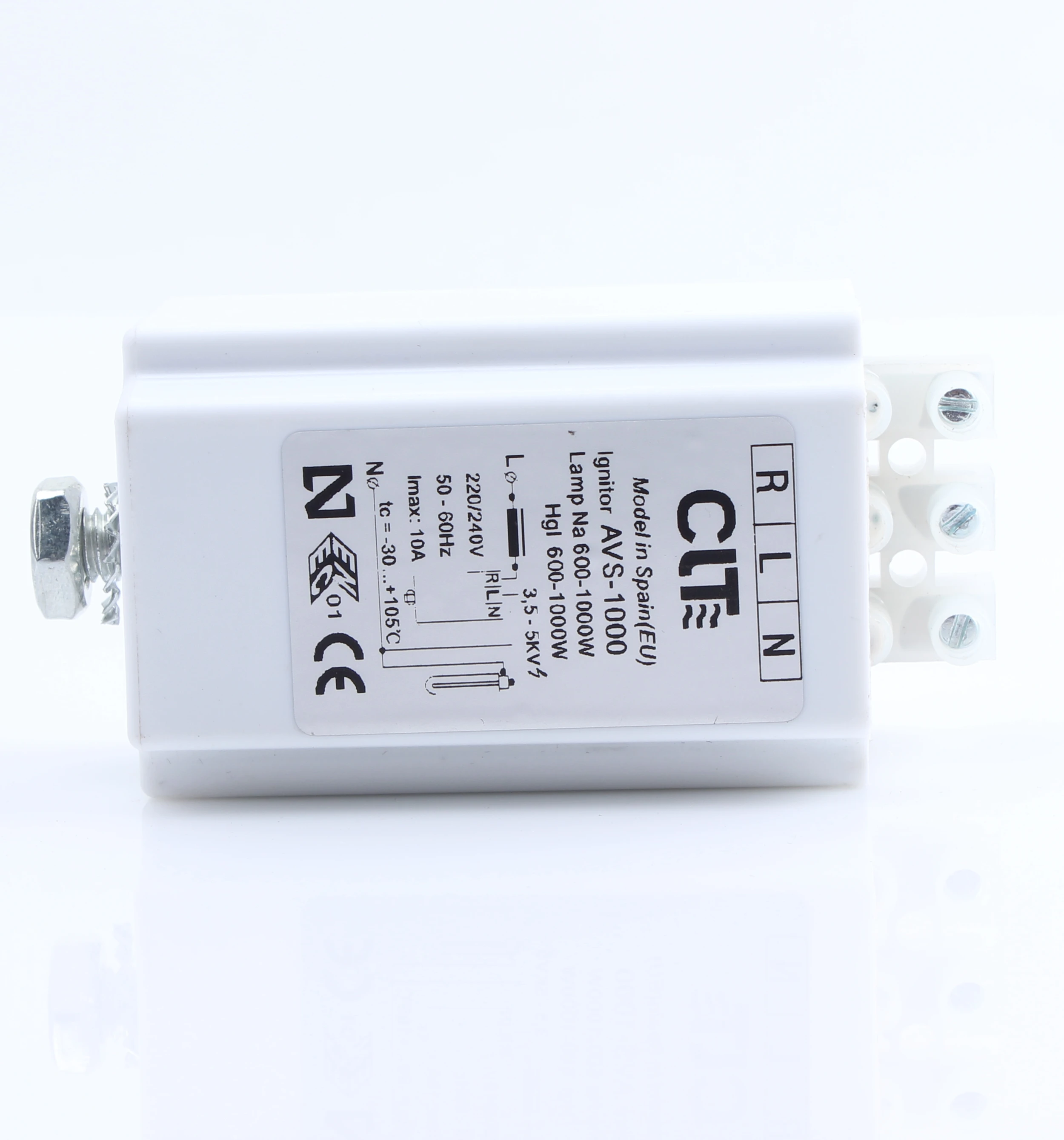 AC 220V( ± 10%) DIALux evo layout ignitor 1000w