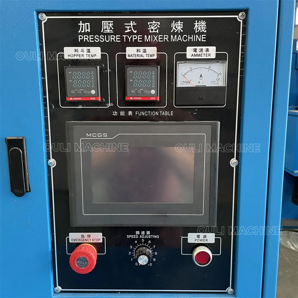 Factory Price Rubber Kneader Machine, Small Type Lab Laboratory Dispersion Rubber Internal Mixer,  Banbury Kneader Machinery