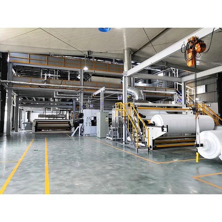 nonwoven machine including spunbond and meltblown with CE ISO certification