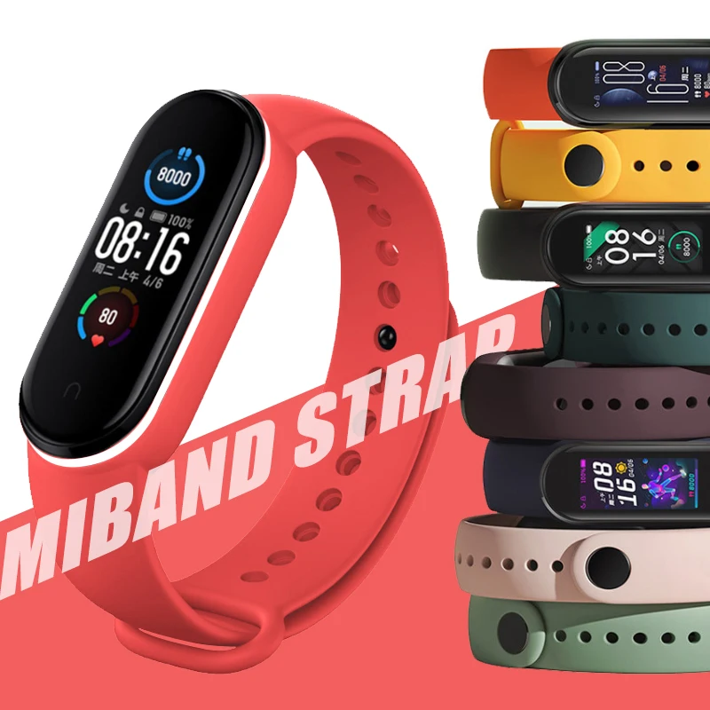 Factory Wholesale Cheap Multiple Colors Band Accessories M3 M4 Watch Strap Smart Wrist For M5 M6 Bracelet