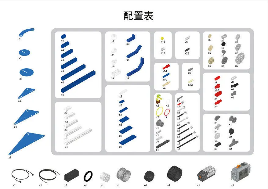 DIY 396 PCS Programming toys Building Block toys 9686 Powered Machines Science Teaching Set Gift for Kids