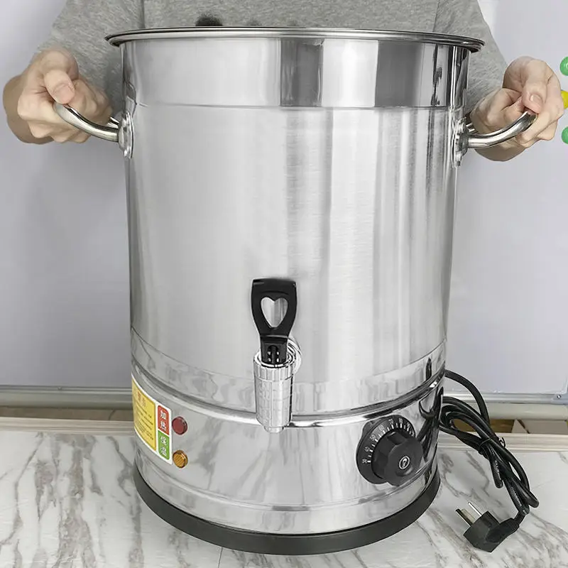 Оборудование для отелей 19L 304 из нержавеющей стали кофейная урна ведро чая с молоком коммерческая горячая вода молочный бойлер диспенсер воды общественного питания