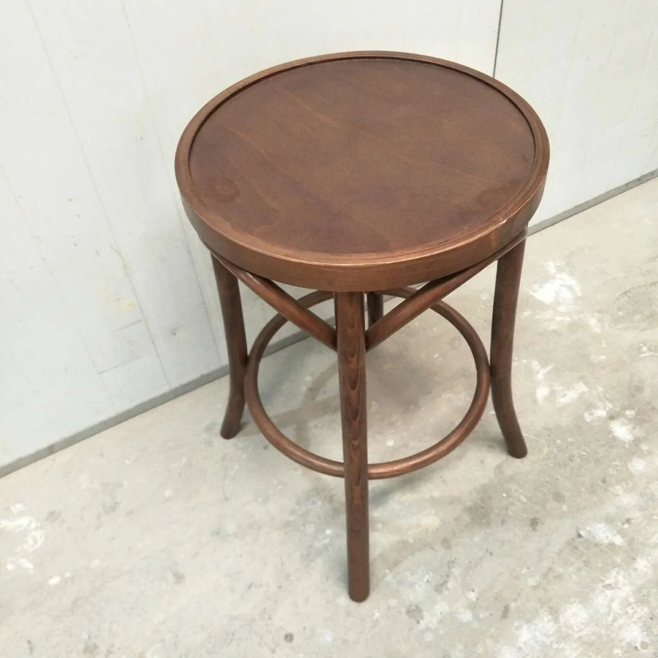 2024 China Manufacturer Factory Supply Hot Sale Custom High Quality White Banquet Wooden Bar stool Dining Chair