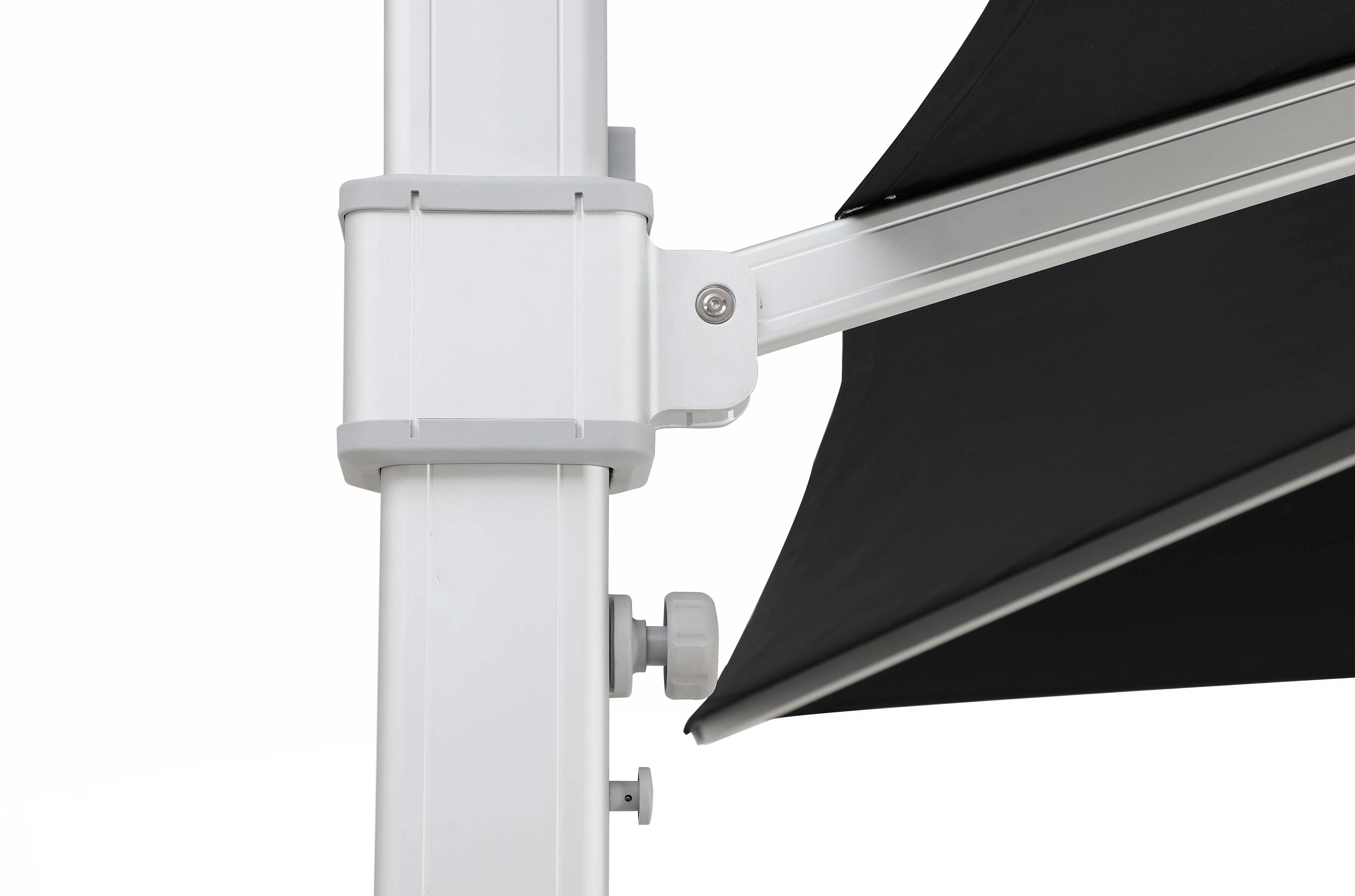 2021 Australia Best Selling 4M Square Heavy Duty Custom  Luxury Restaurant Cantilever Patio Garden Outdoor Umbrella Wholesale