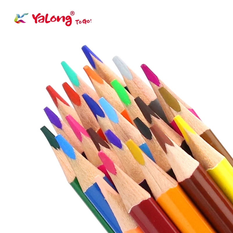 Best Selling 12 Colors PENCIL Professional Soft Core Colored Pencils For Adult Kids drawing