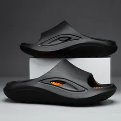 Bathroom Custom Wholesale Summer Popular Pvc Customized Unisex Slipper With Thicken Sole Logo