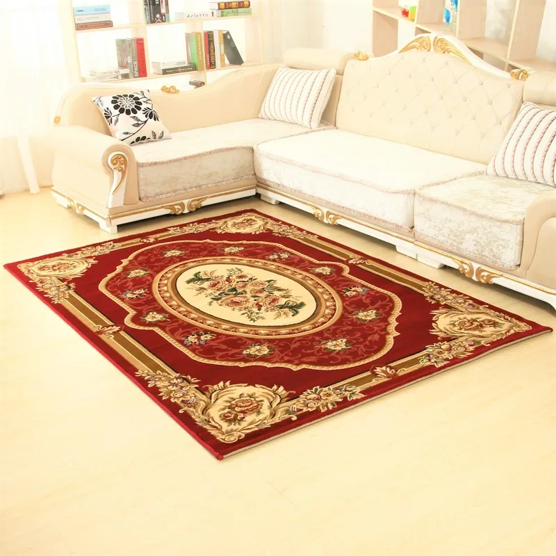 High Quality Rainbow Modern Luxury Sitting Carpets Nordic  3d Floor Bedroom Rugs Living Room Carpet