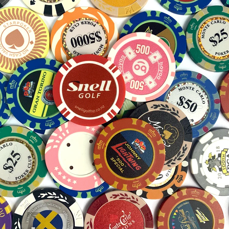 Wholesale Cheap price Making Your own Logo Clay Chips Ceramic Poker Chips