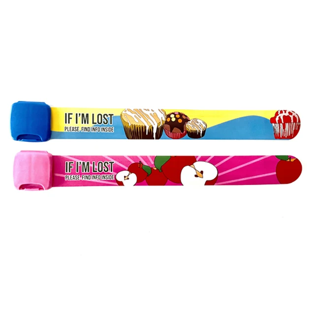 High-quality Materials Waterproof Custom Bracelet For Children Wristband Anti Lost Alarm