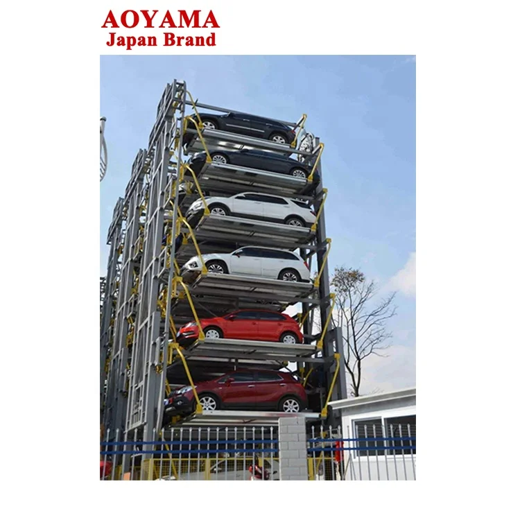 Mechanical parking system smart vertical parking lift rotary car parking system