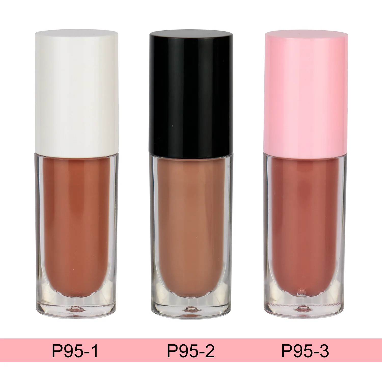 OEM/ODM Container Base Shiny Custom Logo Lipgloss Private Label Lipsticks Nude Color Lip Gloss