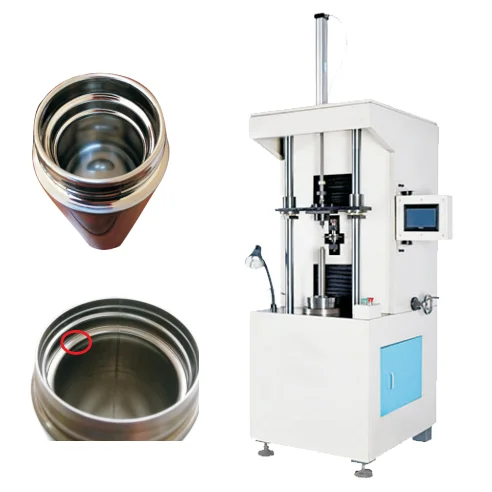 Sun Glory CNC Leak-Proof Neck Forming Machine Stainless Steel Cold Bottle Making Machine Flask Line Vacuum Flask Machinery