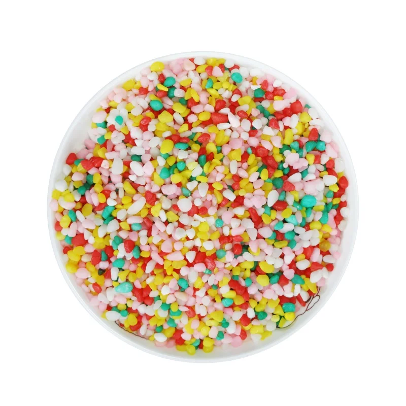 beautiful rare laboratory colored crushed stones chart synthetic multi color cristal glass salt broken stones mix colorful