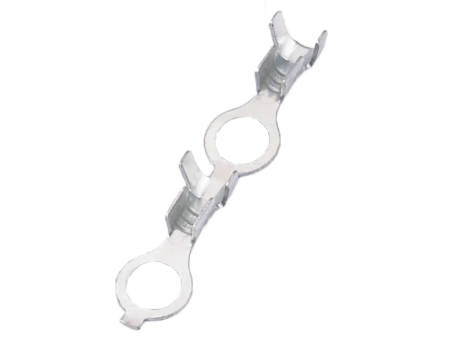 round brass terminal  crimp female spade chain electrical connector auto terminal