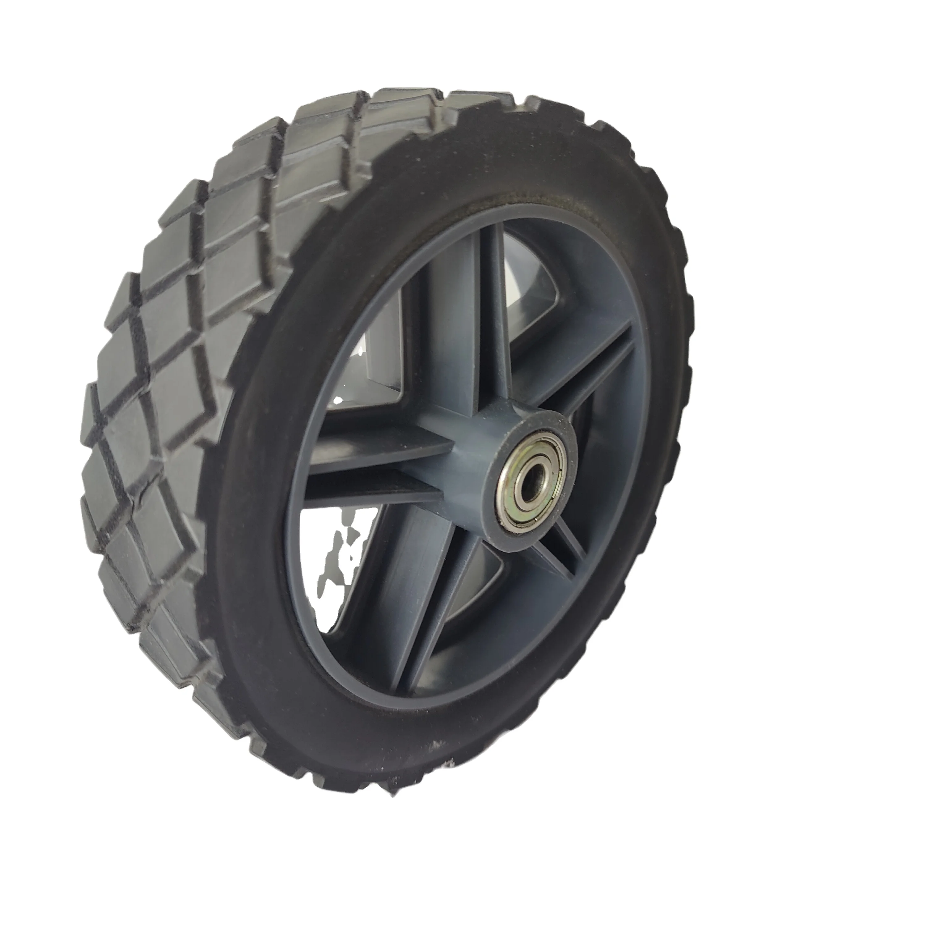 Plastic Wheel 6x1.5 ' Lawn Mower Wheel Garden Cart Light Weight Tool Cabinet Small Wheel