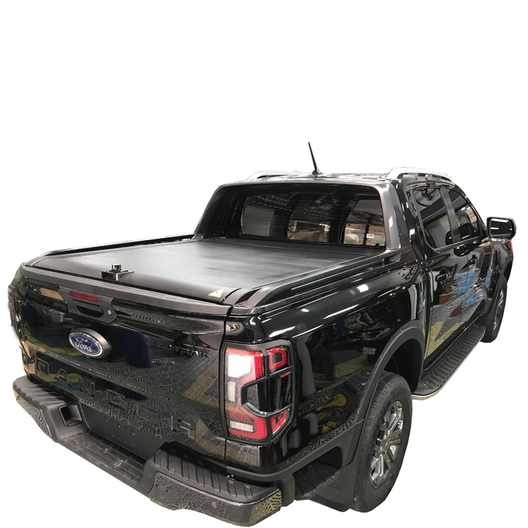 Factory Supplier Pickup Accessories Retractable Truck Bed Tonneau Covers Hard Roller Shutter Cover For Ranger Wildtrak 2023