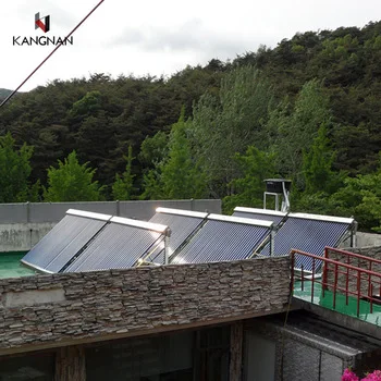 New small rigid plastic solar thermal parabolic trough water heater evacum tube collector for swimming pools