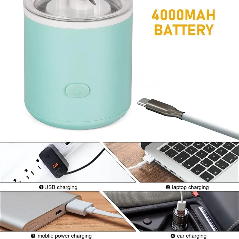 Small blender portable rechargeable blend jet portatil licuadora mini fast juice juicer portable blender