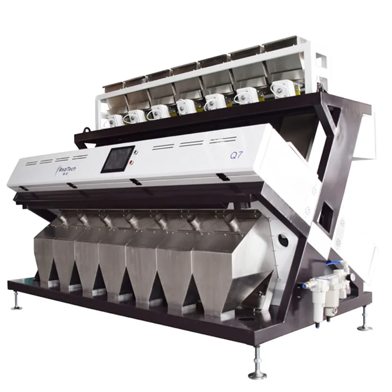 Multi-function Big Capacity CCD Color Sorter Rice Paddy Millet Oats Wheat Rye Optical Sorting Machine