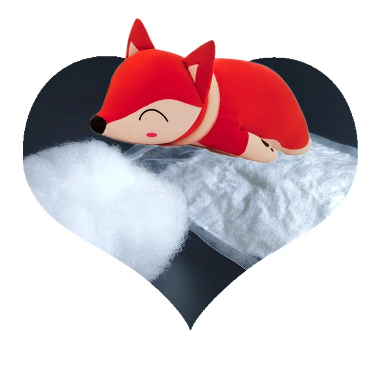 
Manufacturing Padding&Wadding Dacron Teddy Bear Stuffing Material Polyester Fiber 