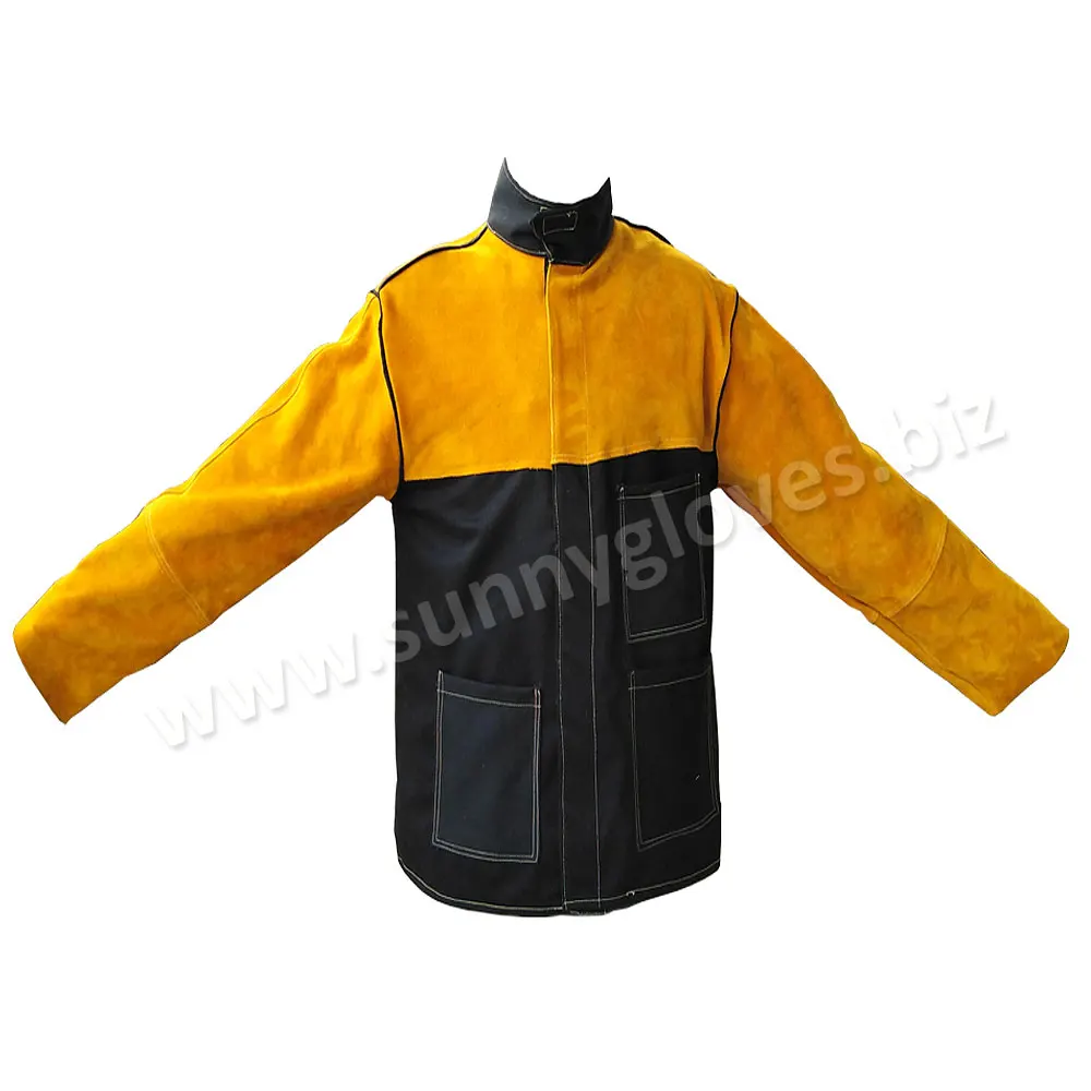 Fire Proof Cow Leather Welders Welding jacket / Heat Resistance Welding jacket / Heat Proof Leather Welding jacket
