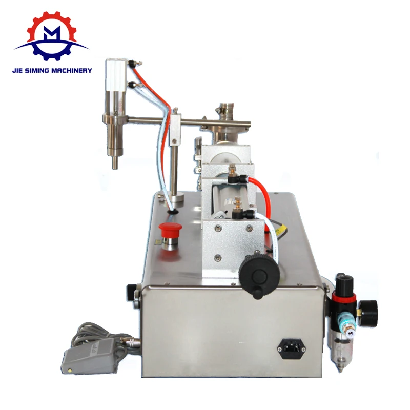 Liquid Filling Machine Semi-automatic Bottle Filling Machine Horizontal Pneumatic Single/double Head Filling Machine