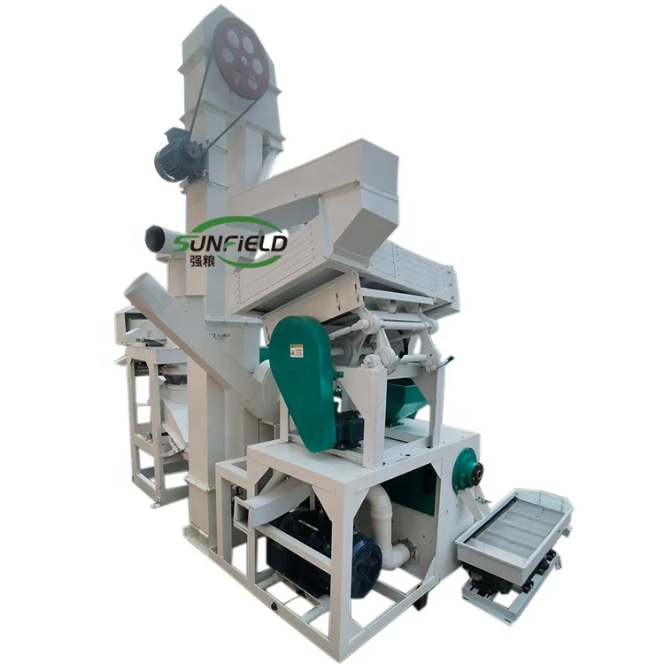 Full Automatic Complete Sets Paddy Rice Mill Machine Rice Milling And Polishing Machine