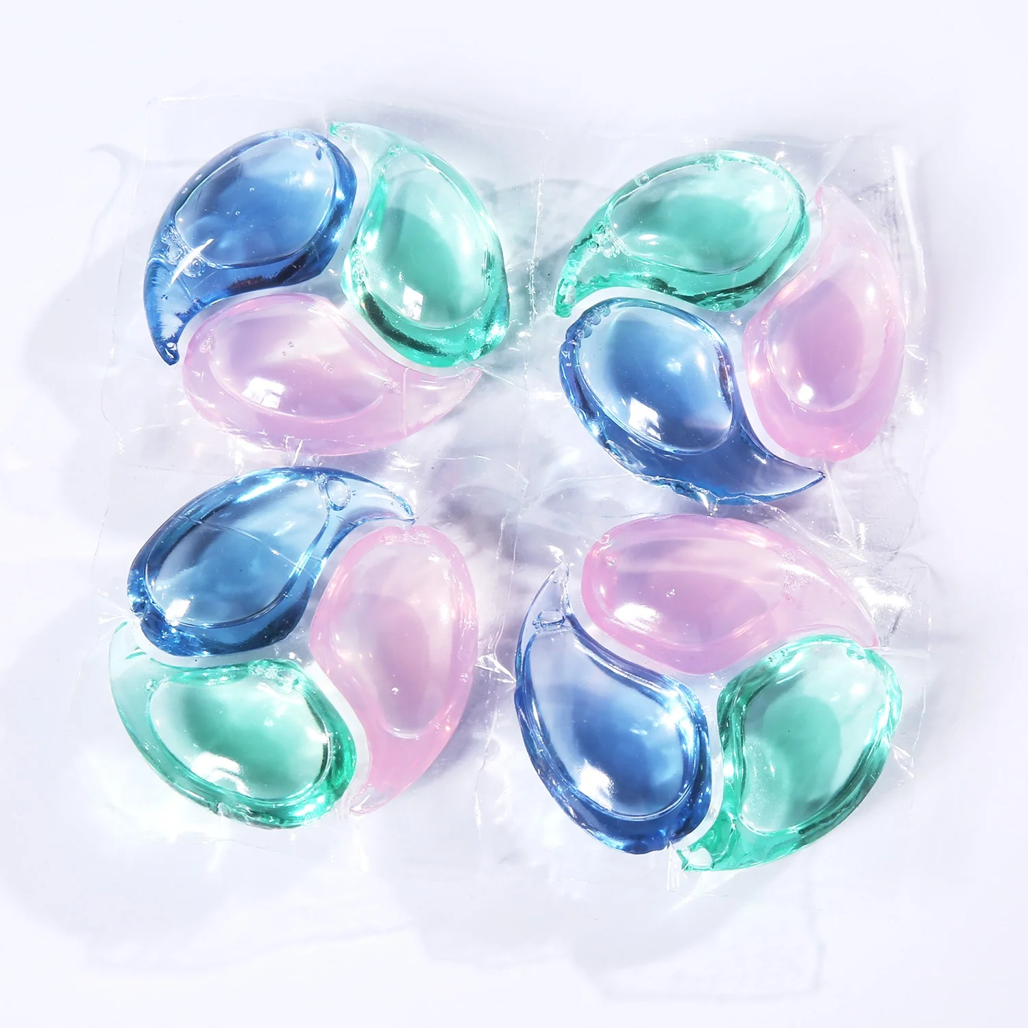 2024 OEM/ODM 3 in 1 Laundry Detergent Capsule Washing Pods Manufacturer Bulk Stain Removal Laundry Gel Detergent Capsule