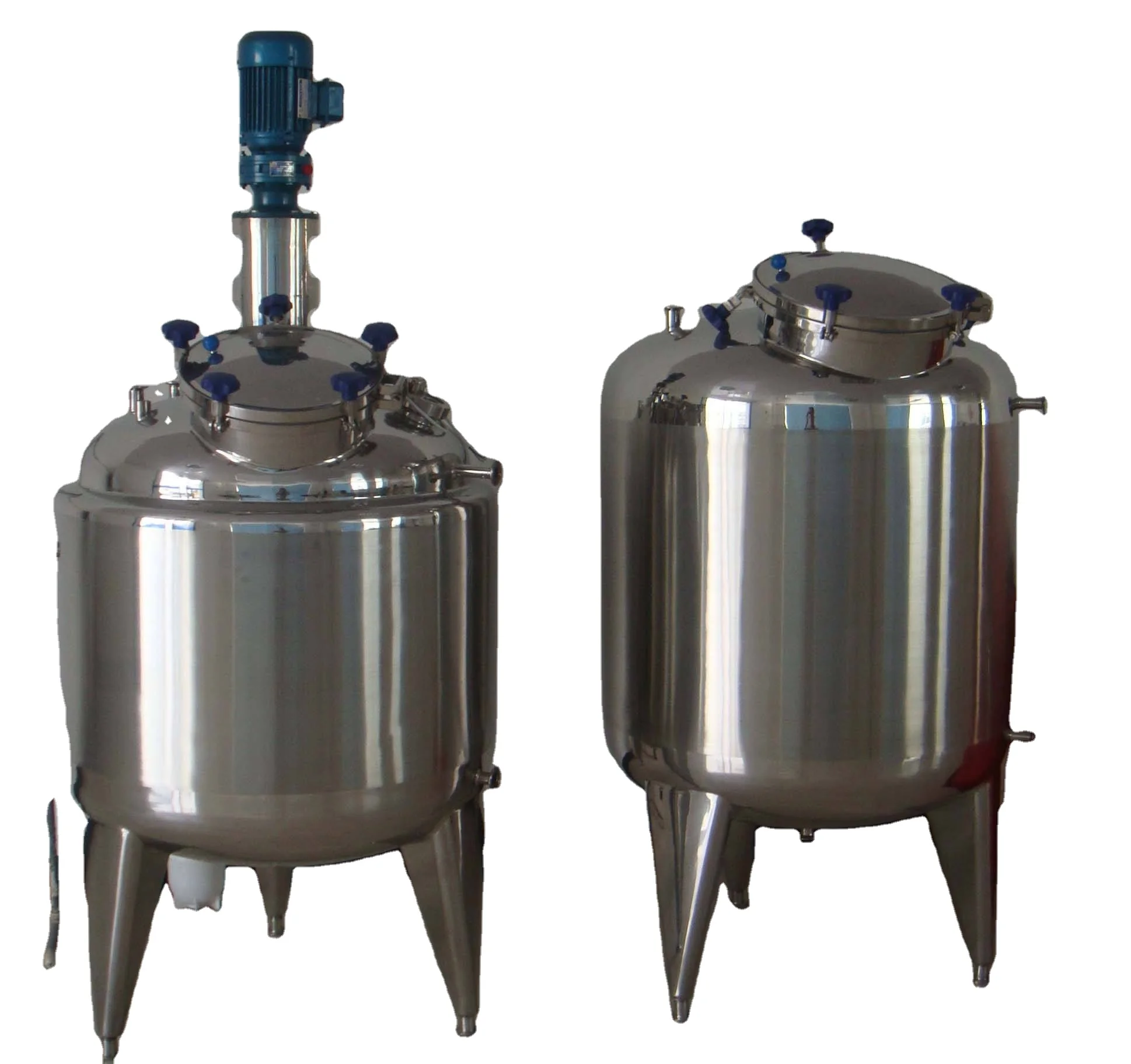 Liquid rubber caustic soda jacket cooling mixing tank pharmaceutical mixing granulator tank