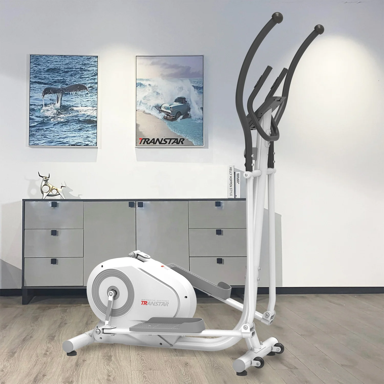 Elliptical Machine Home Use Orbitrack Elliptical Cross Trainer with 3-PC Crank