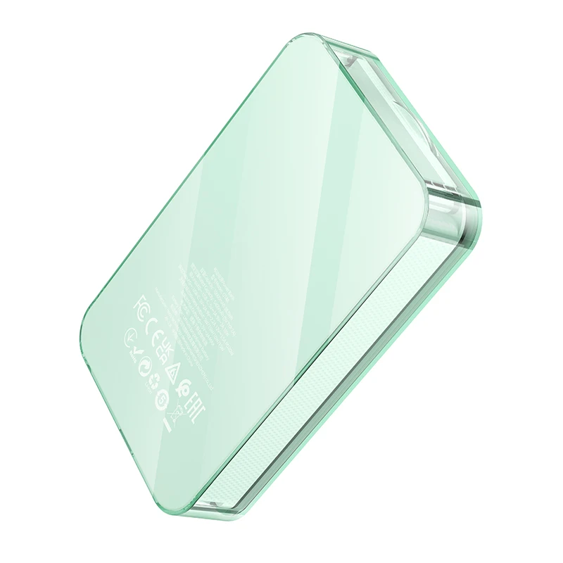 HOOO Q14A 10000mAh Ice Crystal PD20W Wireless Magnetic Fast Charging Power Bank