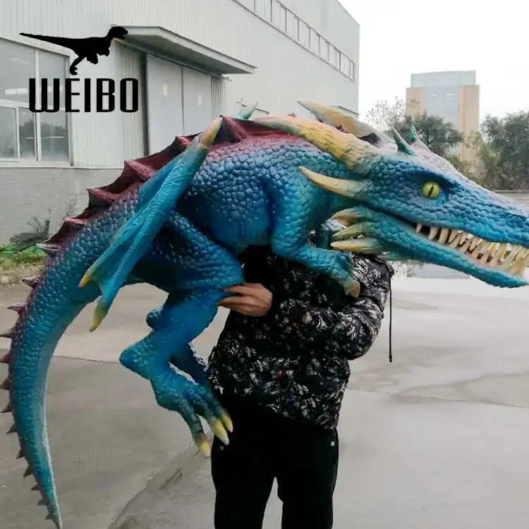 Animatronic dragon custom made dinosaur puppet
