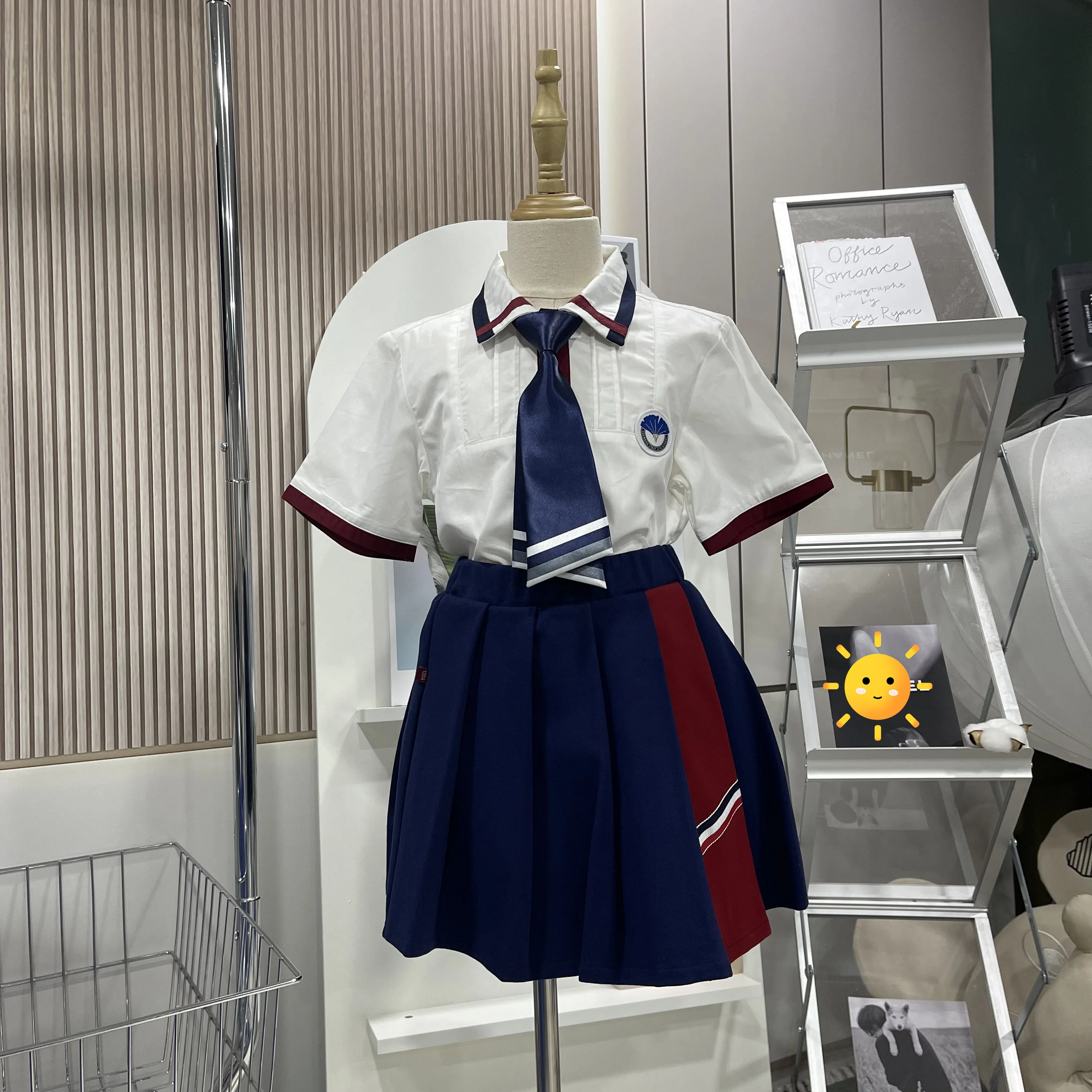 New Arrival Wholesale Socks Cheap Black And White Blouse School Uniform