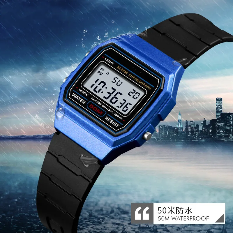 NEW Kids Watches Waterproof Sports Style Wristwatch Week Alarm Clock Luminous Digital Watches Relogio Children Watch