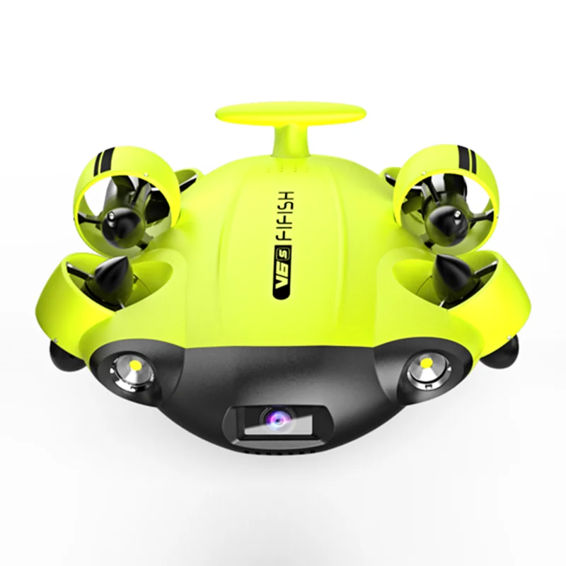 New Fifish V6S   4K UHD Camera VR Control Underwater Drone  Professional sea scooter 100M Cablesea robot ROV Manipulator Drone